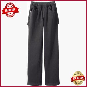 Adaptive Open-Back Jeans for Women, Easy Pull-On Design, Stretch Denim